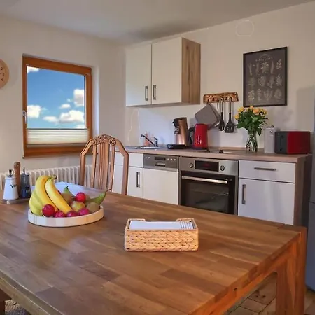 Ferienwohnung “Mount Meissner” Germerode Buitenkant foto